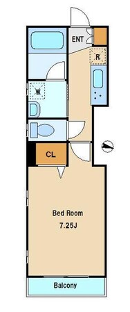 bellezza中野坂上の物件間取画像